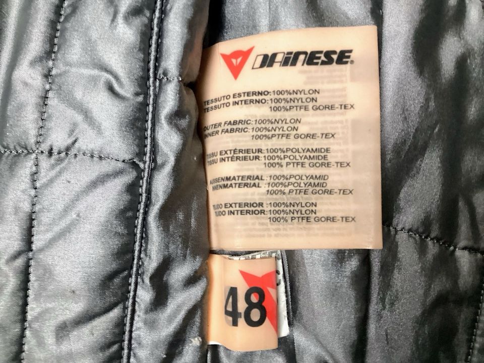 Dainese Gore-Tex Motorrad-Jacke Cordura Gr 48 Top-Zustand in Köln