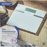 Glas Diagnosewaage Waage Körperfett Scale Personenwaage BMI Rostock - Evershagen-Süd Vorschau
