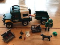 Playmobil 4206 Forst Jeep Geländewagen mit Anhänger Kreis Pinneberg - Haseldorf Vorschau