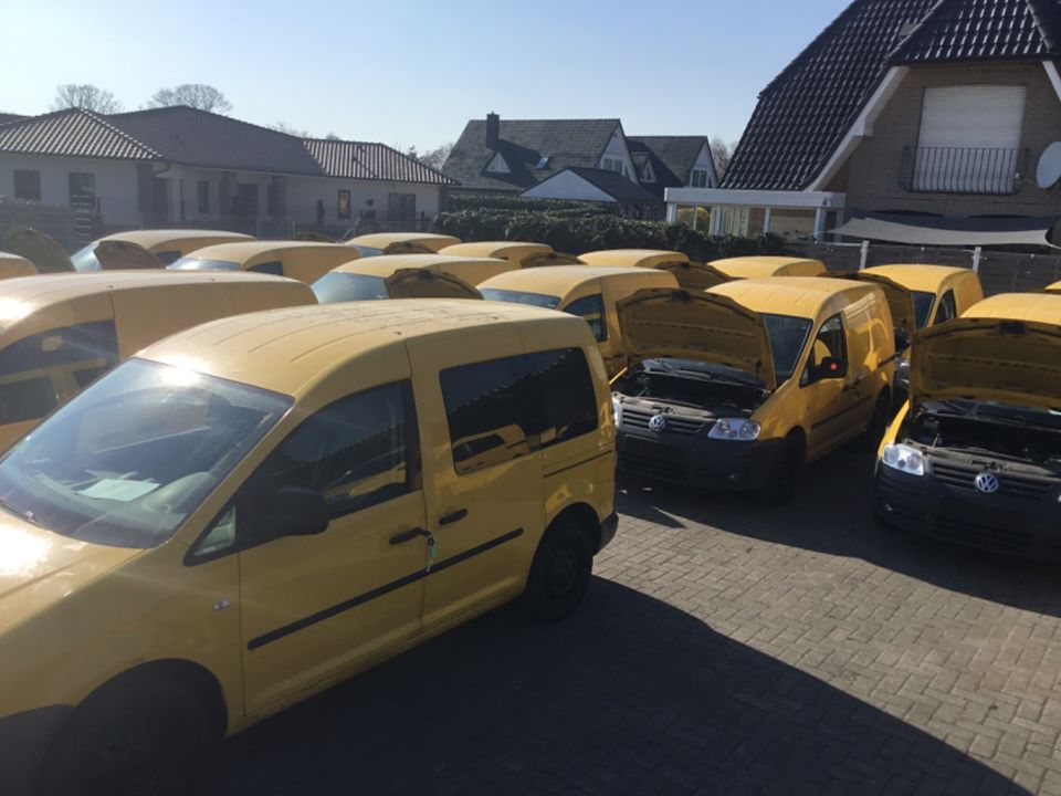 ❌Nur 79.000 km: VW Caddy Diesel 2 Schiebetüren Postcaddy 19% MwSt ausweisbar in Garrel