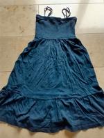 Sommerkleid dunkelblau abnehmbare Träger Neckholder Gr. S Niedersachsen - Nordenham Vorschau
