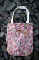  Handmade Canvas-Einkaufstasche mit Kirschblütendruck  Nordrhein-Westfalen - Drolshagen Vorschau