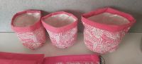 Mica Übertopf Textil Outdoor pink Blätter Blumentopf Nordrhein-Westfalen - Everswinkel Vorschau