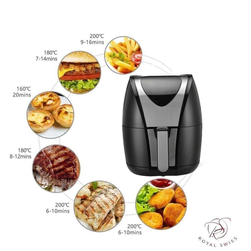 AIR Fryer - 3.5 L - Royal Swiss DIGITALE HEISSLUFTFRITTEUSE in Völklingen