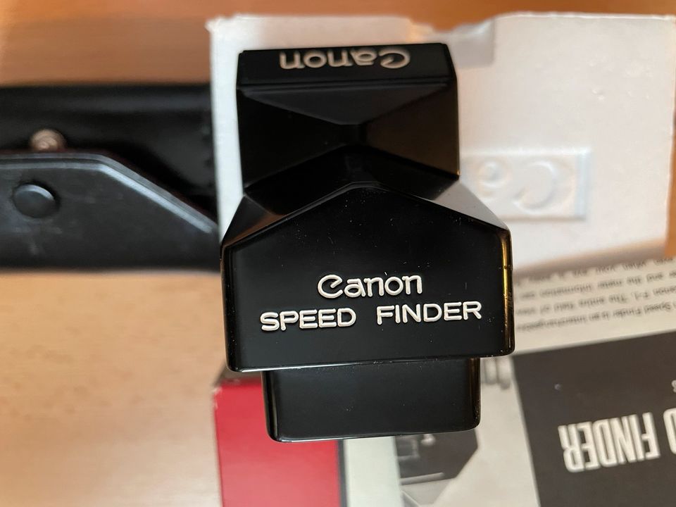 Canon F Speed Finder Sportsucher für F-1 old in OVP in Zapfendorf