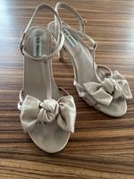 Steve Madden Sandalen Heels 38 beige Bayern - Mintraching Vorschau