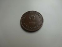 2 Pfennig  BRD 1950  J - nicht magnetisch - Rarität Sachsen - Zwickau Vorschau