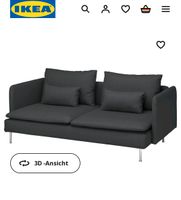 Ikea Söderhamn Bezug fridtuna dunkelgrau Niedersachsen - Wolfsburg Vorschau