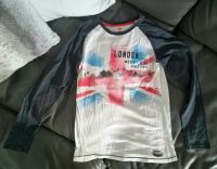 WE Raglanshirt Langarmshirt Longsleeve Union Jack England Gr. 158 Nordrhein-Westfalen - Langenfeld Vorschau