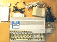 Commodore Amiga 500, 1990, ext Disk, Speichererweiterg, Disketten Bayern - Schweinfurt Vorschau