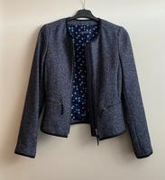 Marc O'Polo Blazer Jacke Gr 34 blau meliert Navy neuwertig Niedersachsen - Schiffdorf Vorschau