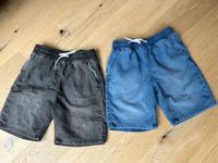 H&M Denim Shorts loose fit *blau und schwarz *GR146 Wandsbek - Hamburg Volksdorf Vorschau