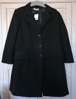 Couture Line Wintermantel Lederimitatbesatz schwarz Gr.46 Nordrhein-Westfalen - Kleve Vorschau