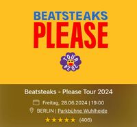 2 Tickets Beatsteaks Berlin Wuhlheide 28.06. Pankow - Prenzlauer Berg Vorschau