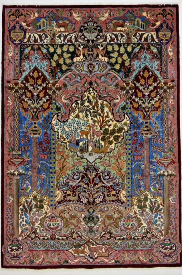 NEU 295x200cm Handgeknüpft Orientteppich Kashmar Perserteppich in Hamburg