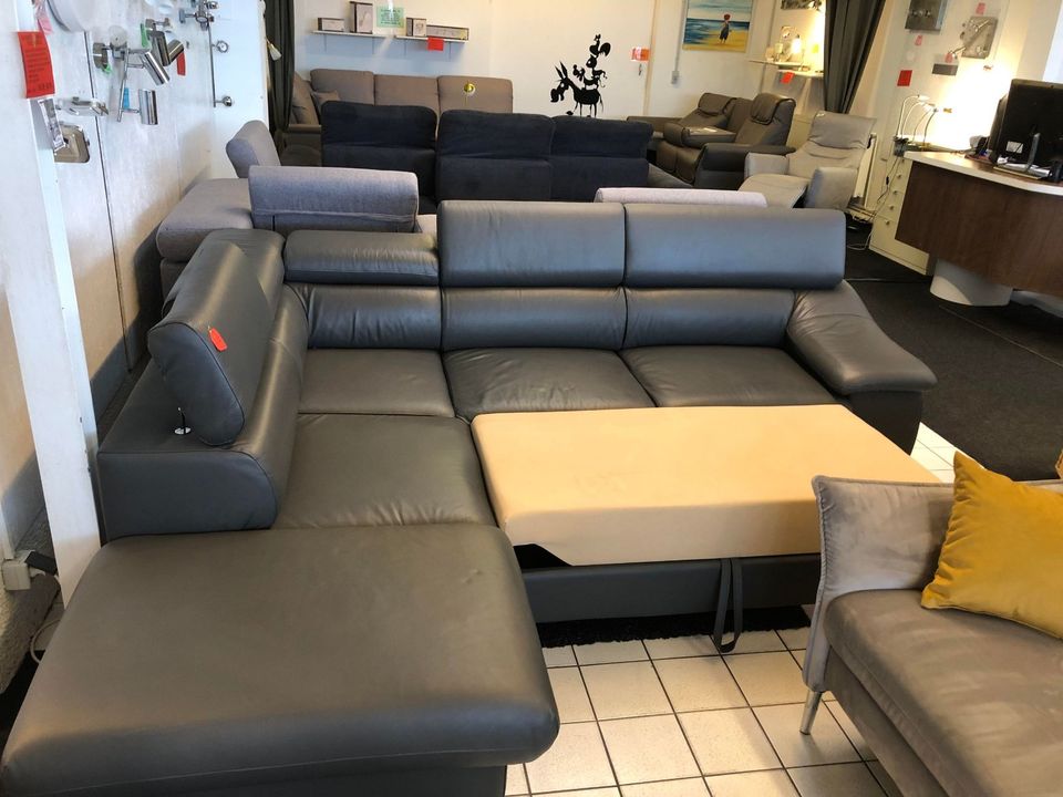 High Quality Longlife Leder Funktionsecke,Sofa,Couch,Brinkum-Nord in Stuhr