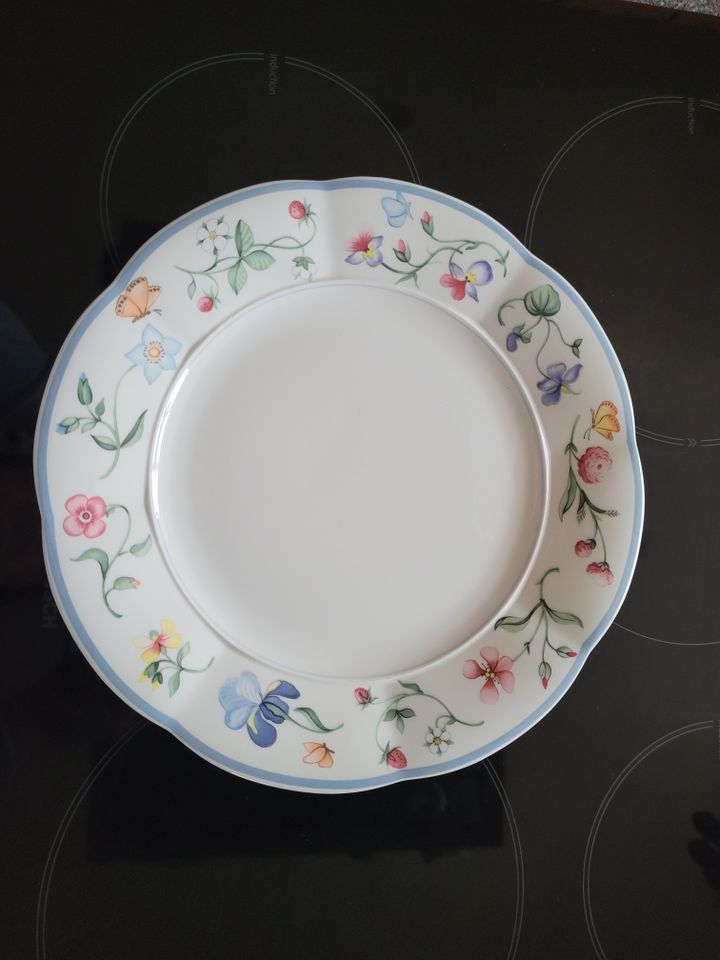 6 Essteller Mariposa Villeroy & Boch in Mettlach