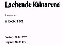 1 Karte Lachende Kölnarena 24.01.2025 Innenraum Block 102 Reihe 5 Nordrhein-Westfalen - Bergheim Vorschau