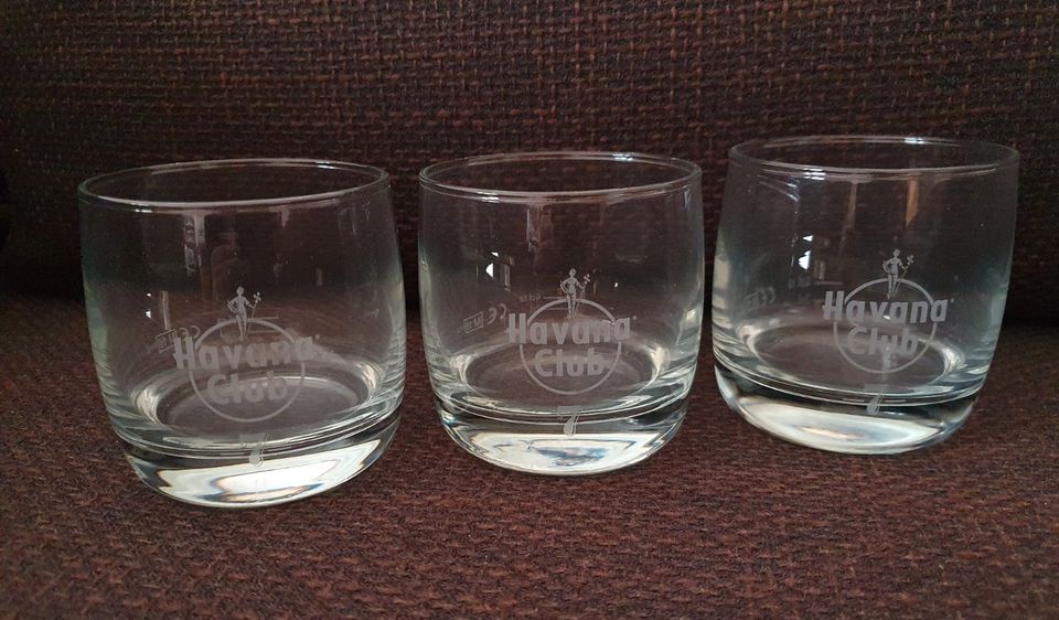 3x Havana Club Rum Glas Tumbler Longdrinkglas NEU in Hildesheim