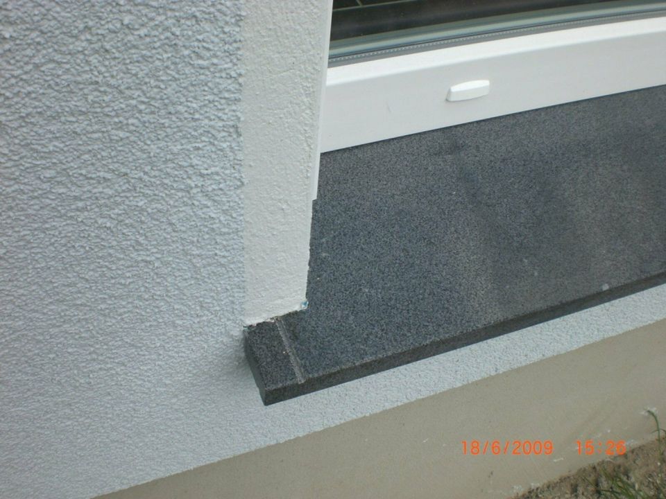 Fensterbank Aussenfensterbank Granit Dunkel Anthrazit Padang G654 in Seelze