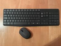 Logitech MK235 kabelloses Set mit Tastatur (US-QWERTY) und Maus Nordrhein-Westfalen - Herten Vorschau