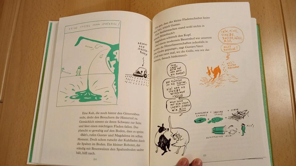 NEU Kinder Buch "Kühe in der Waschanlage", lustiges Bauernhofbuch in Königsbach-Stein 