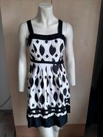 Kleid schwarz weiß schulterfrei Trägerkleid Sommerkleid Ca S Dortmund - Innenstadt-West Vorschau