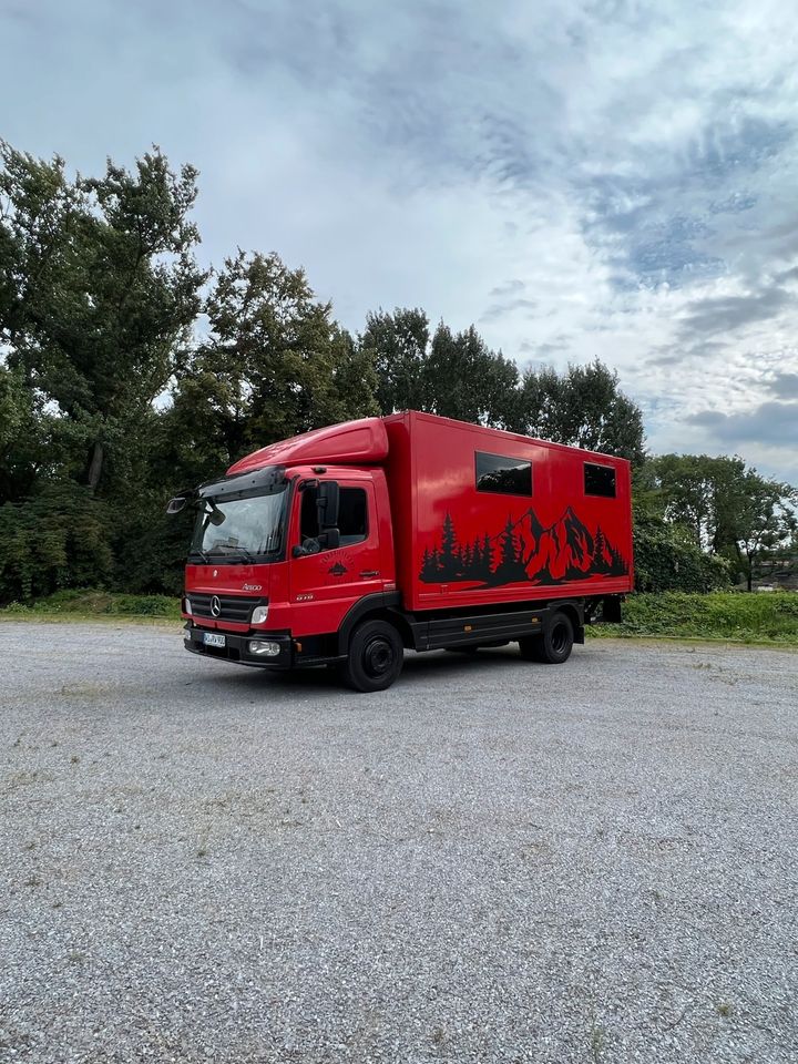 Mercedes Atego 816 Wohnmobil / Fernreisemobil / Exmo / Autark in Wiesbaden