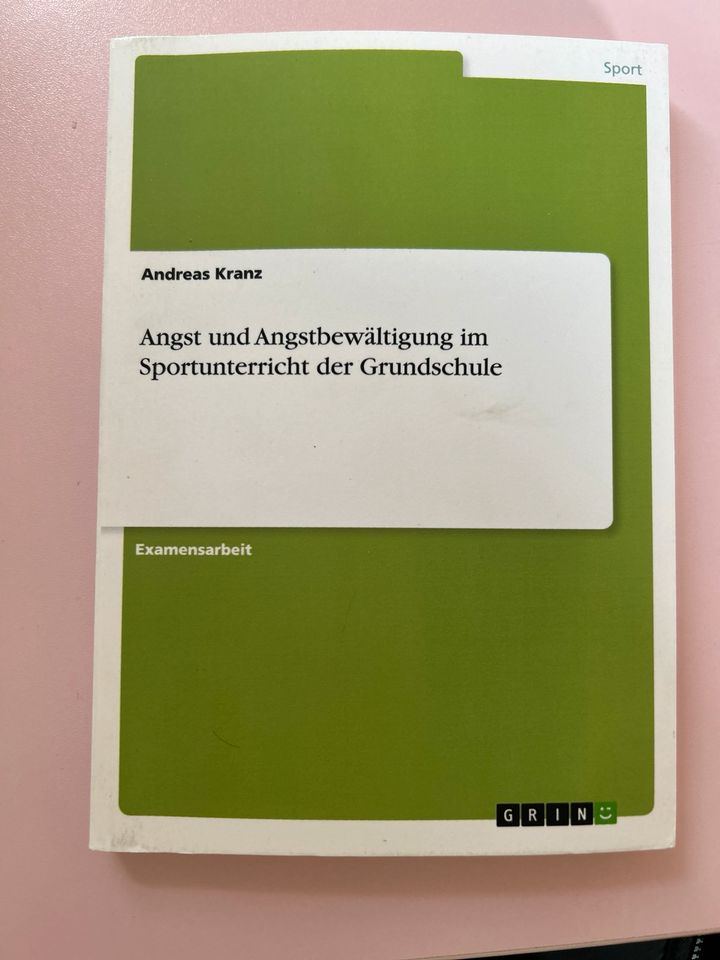 Andreas Kranz Angst und Angstbewältigung 9783640859641 in Ingelheim am Rhein