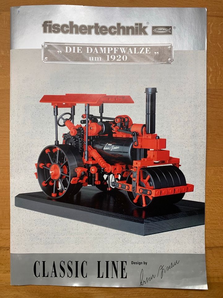 Die Dampfwalze um 1920 Classic Line Fischertechnik in Siegburg