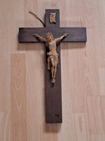 Schönes altes Kreuz, Jesus Holz geschnitzt, 50 x 30 cm Schleswig-Holstein - Büdelsdorf Vorschau