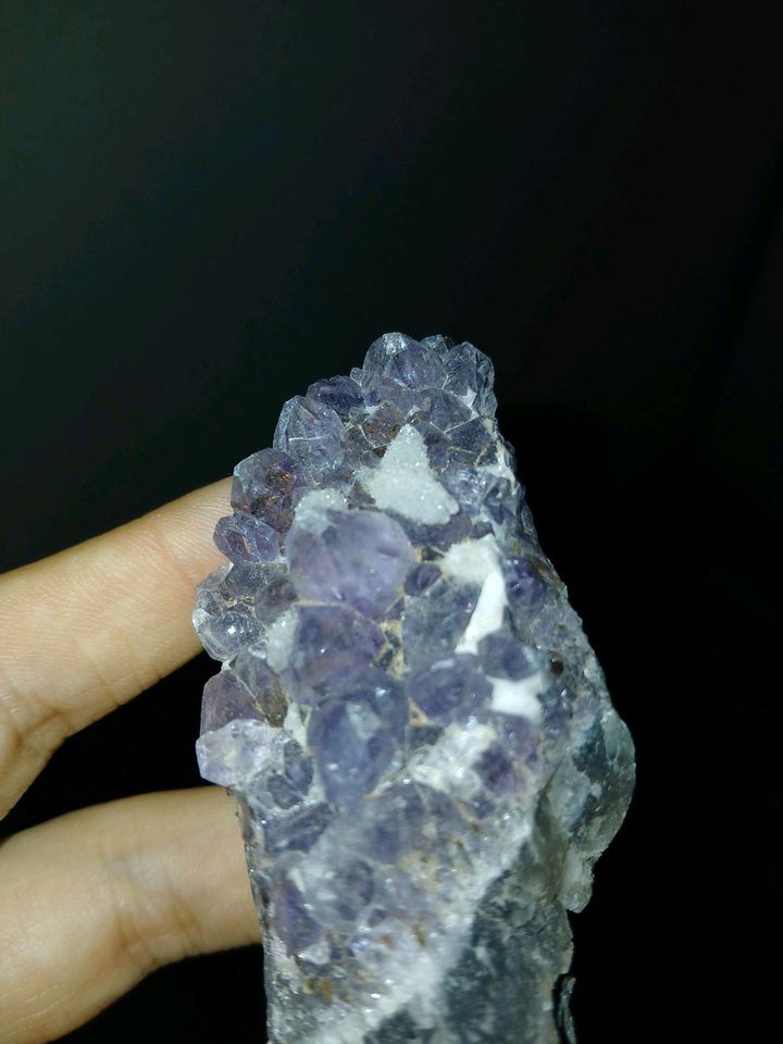 Amethyst Stufe Cluster Lila Edelstein Kristall in Achern