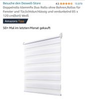 Doppelrollo ohne Bohren 120cm x 85cm NEU!!! Duisburg - Duisburg-Mitte Vorschau