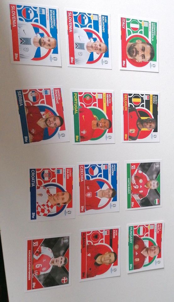 Topps EURO 2024 Sticker in Loxstedt