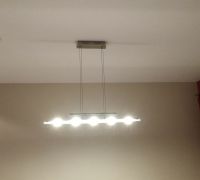 LED ❤️ Rio Pendel Leuchte Lampe Nickel / Chrom Hängelampe Nordrhein-Westfalen - Herford Vorschau