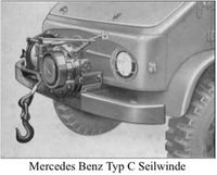 Frontseilwinde Bergewinde Seilwinde Unimog Typ C Bayern - Thurnau Vorschau