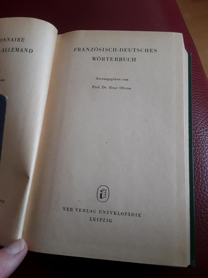 2 x Wörterbuch  Deutsch - Französisch -  Deutsch in Berlin