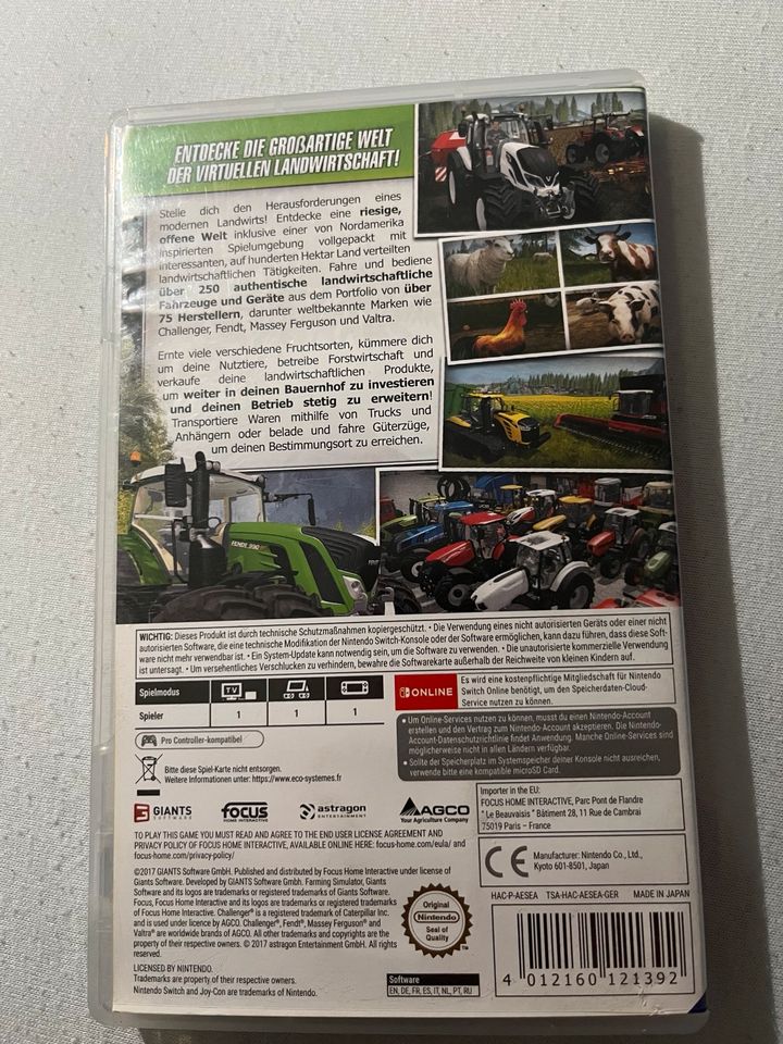 Landwirtschafts-Simulator Nintendo Switch Edition in Brohl-Lützing