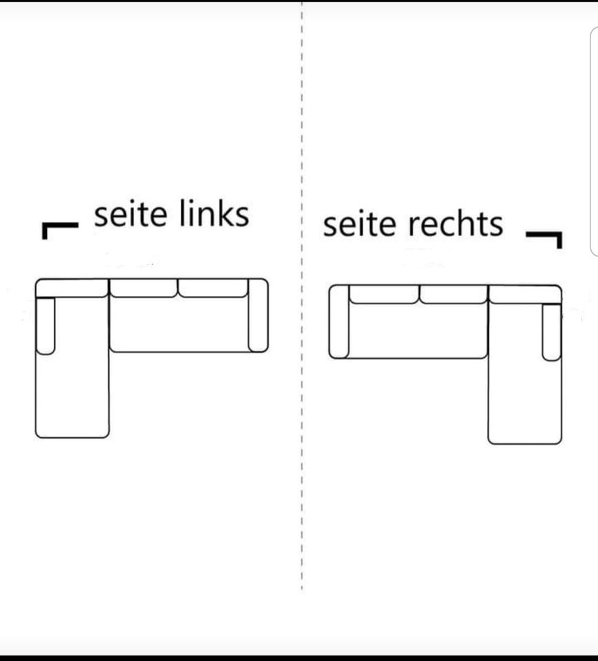 Ecksofa mit Schlaffunktion / Sofa / Couch / Wohnzimmer in Berlin