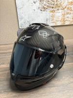 Alpinestars Supertech R10 Carbon Helm mit Rechnung ! Nordrhein-Westfalen - Schlangen Vorschau