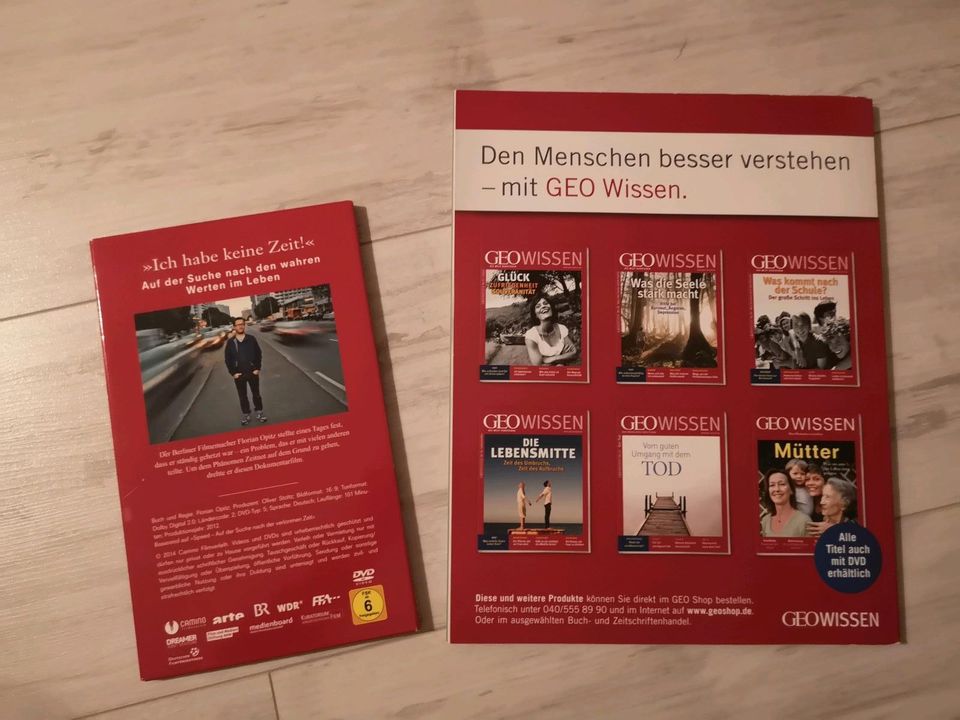 GEO WISSEN Was gibt dem Leben Sinn Zeitschrift + DVD in Auerbach (Vogtland)