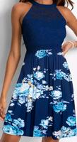 Jerseykleid mit Spitze Nordrhein-Westfalen - Borken Vorschau