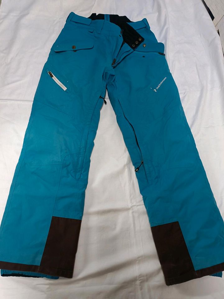 Peak Pevormance Skihose Gr.L Thermolite  Türkis Farbe in München