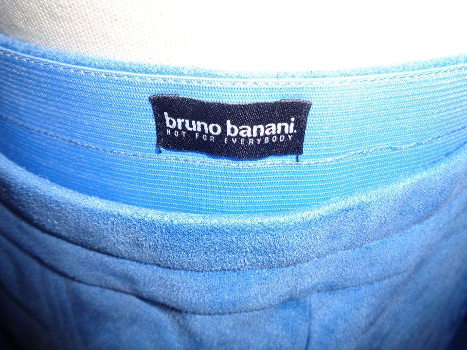 Bruno Banani Damen Anzug 3teilig Blazer Hose Rock neu 38 Blau in Altefähr