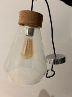 Schöne Glas hänge Lampe mit Kork Brandenburg - Fredersdorf-Vogelsdorf Vorschau