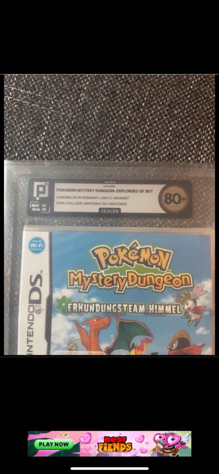 Pokemon Mystery Dungeon Erkundungsteam Himmel Nintendo Ds Sealed in Ortenberg