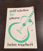 Grifftabellen für Gitarre - Heinz Teuchert HS. 74 Baden-Württemberg - Nußloch Vorschau