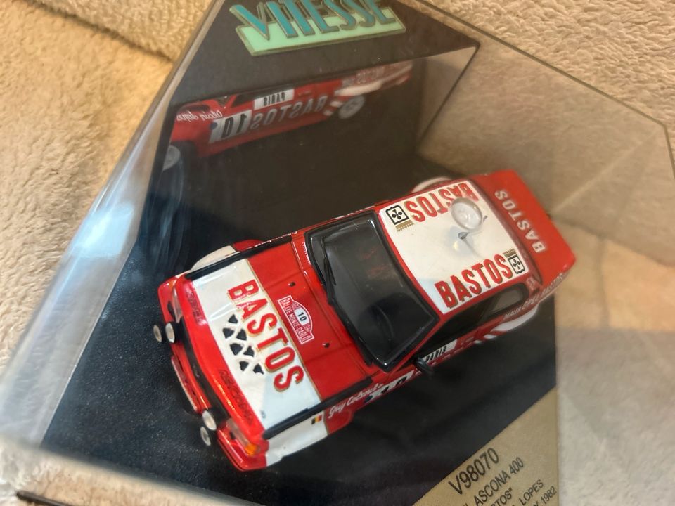 Vitesse 1:43 Opel Ascona 400 Bastos G. Colsoul Monte Carlo 82 RAR in Stuhr