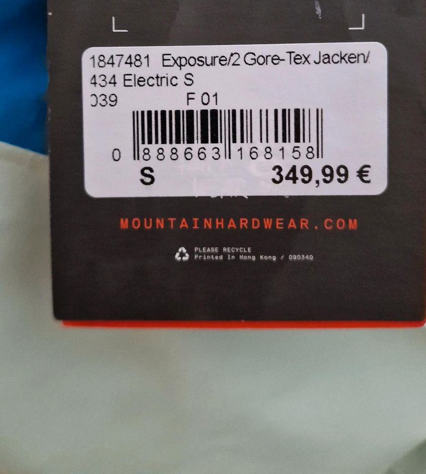 Mountain Hardware Exosure neu wie Mammut, Salomon, Patagonia in Heßdorf