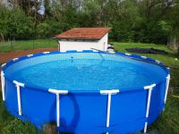 Pool von Intex 5,50m×1,22m, incl Zubehör Hessen - Ranstadt Vorschau